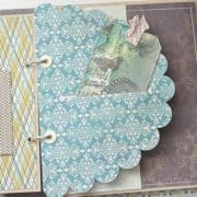 scrapbooking scallop page