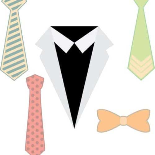 Fathers Day necktie SVG