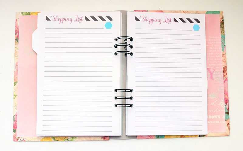 DIY Planner Video Tutorial and Printable Planner Pages