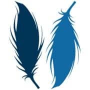 Free Feather SVG - Use this feather SVG for your paper crafting projects with your die cutting machine | LovePaperCrafts.com