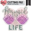 Mermaid Life SVG Cut File | LovePaperCrafts.com