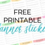Free Printable Planner Stickers | LovePaperCrafts.com