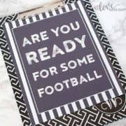 Are You Ready for Some Football Free Football Printable Art | LovePaperCrafts.com