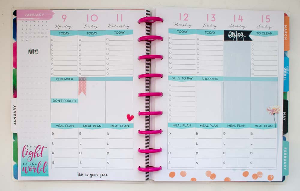How to Use and Keep a Planner | LovePaperCrafts.com
