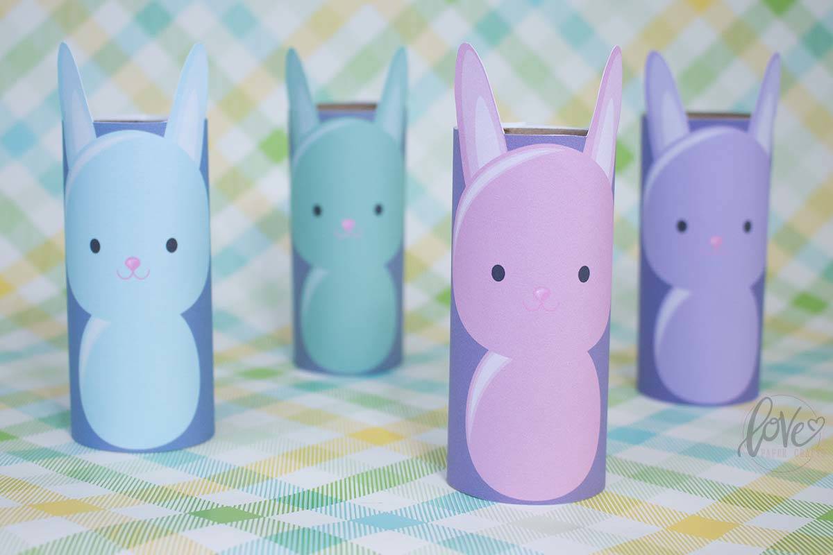 Toilet Paper Roll Bunny Printable