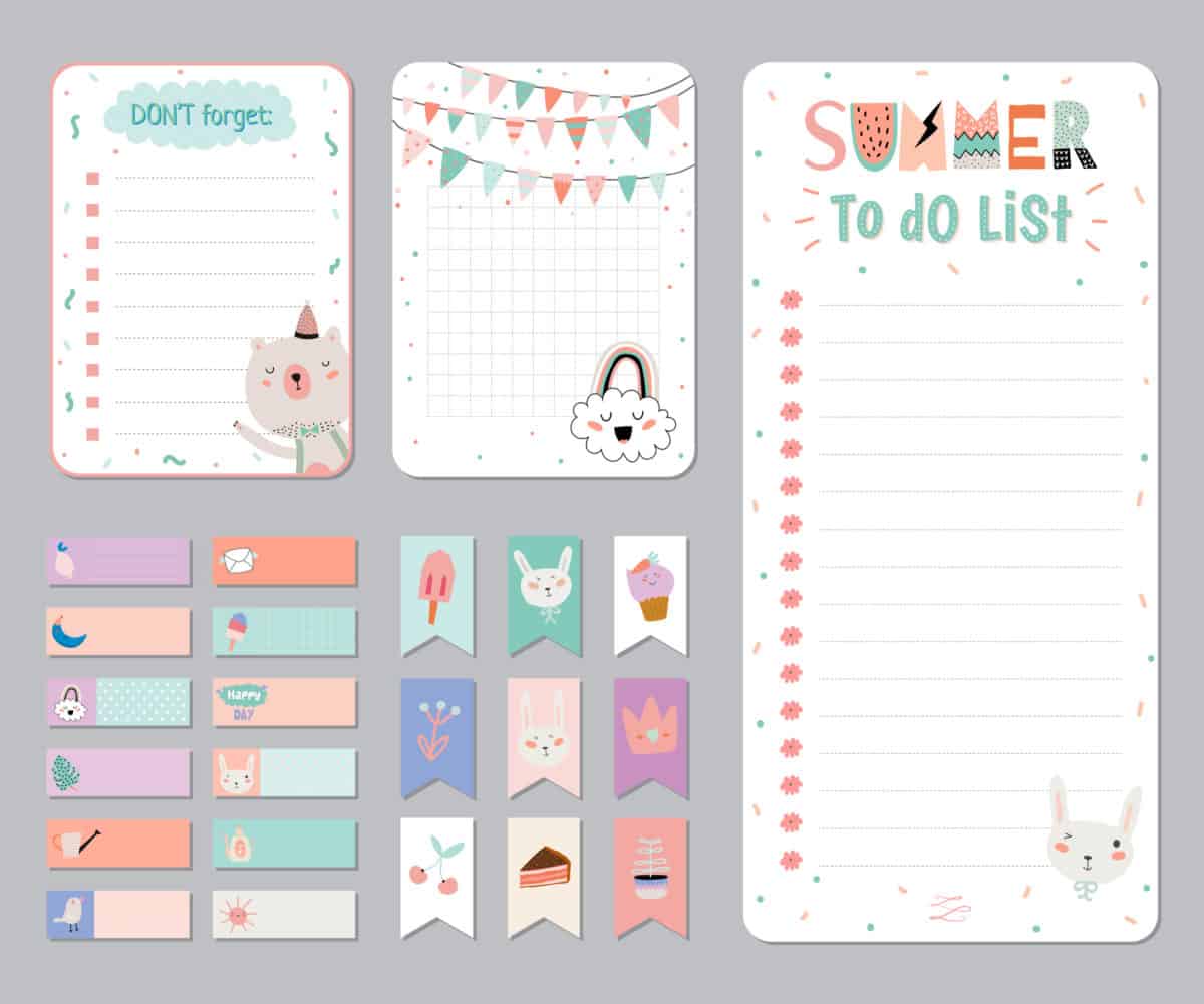cute planner stickers